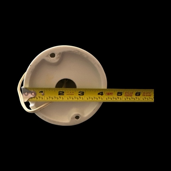 2 Lamps Victorian Mid-Century with Pink Fringe Shades Porcelain Base Flowers - Picture 7 of 16